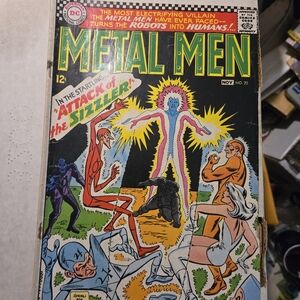 DC Comics Metal Men Comic - Vibrant Cover Art